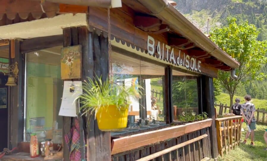 La baita del ritiro