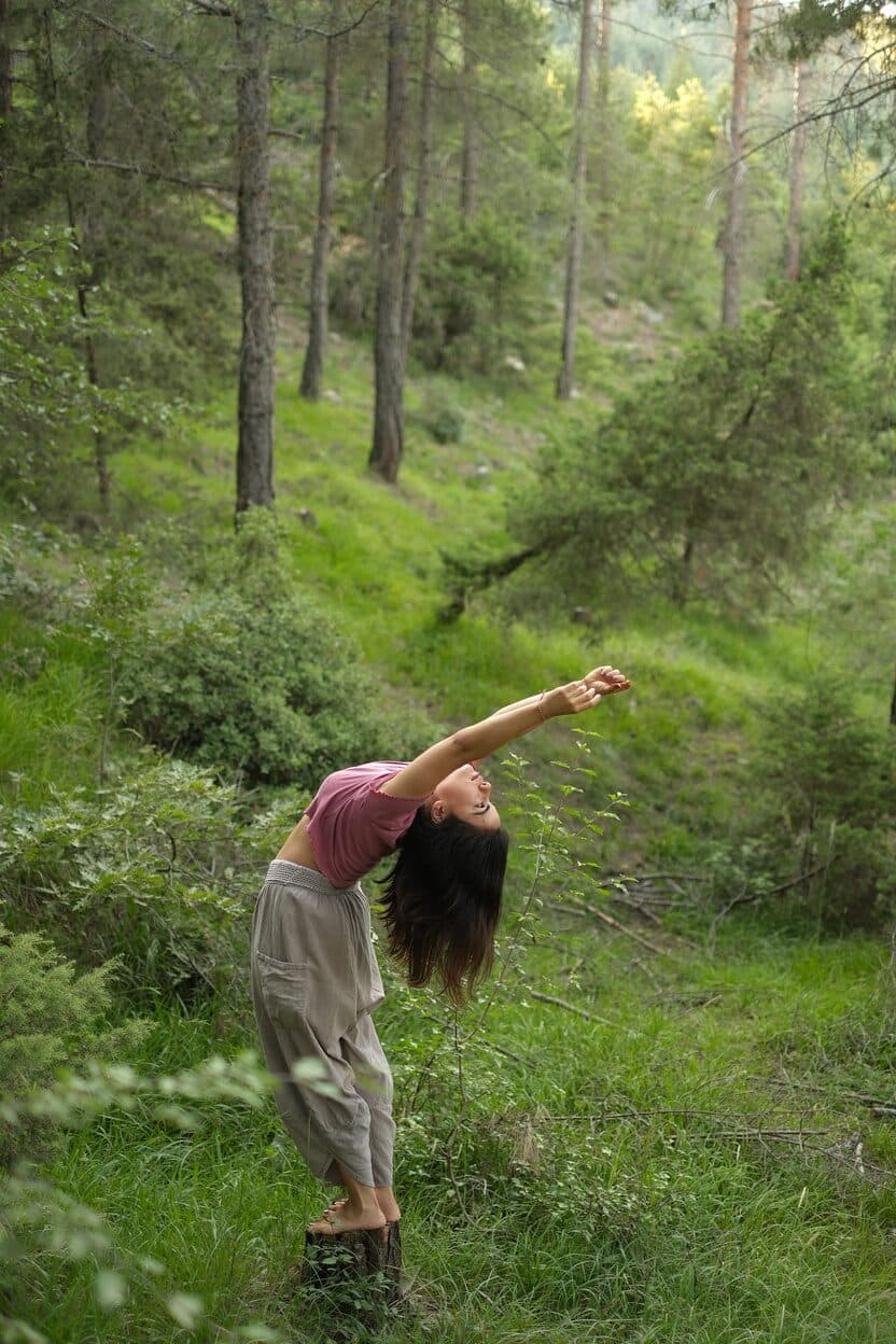 Movimento libero nel bosco